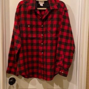 Red and black checkered Shirt.